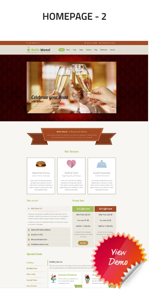 BellaMotel - Food, Restaurant Recipe HTML - 4