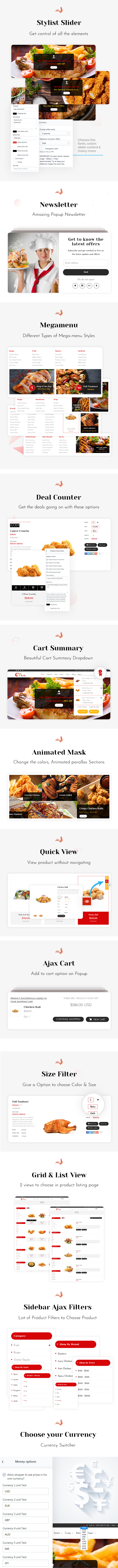 Chik | Food Shop, Restaurant Shopify Theme - 2