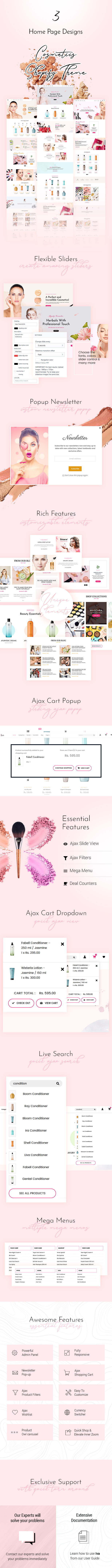 Iva - Beauty Cosmetics Shopify Theme - 2