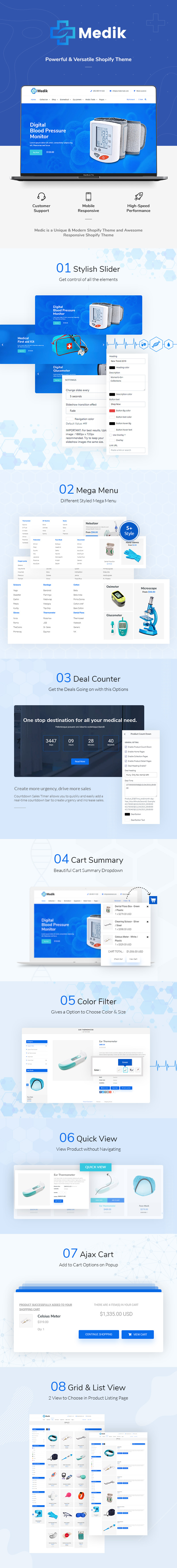 Medik | Medical Shopify Theme - 2