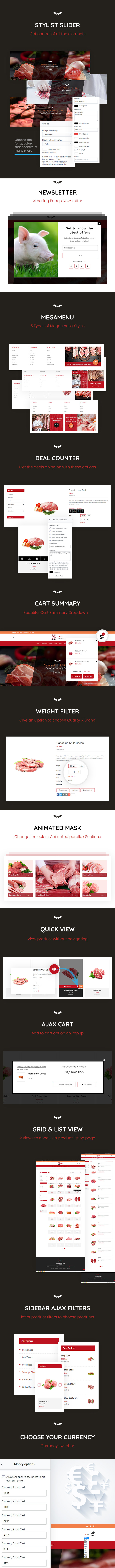 Onky | Pork, Chicken & Meat Store Shopify Theme - 2