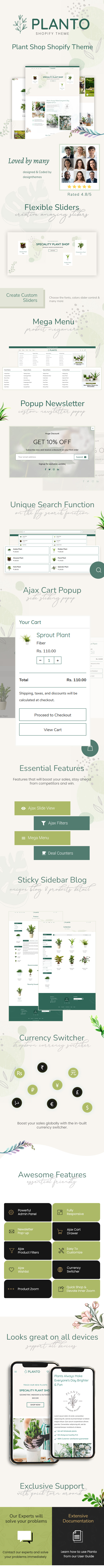 Planto - Shopify Gardening Shop - 1