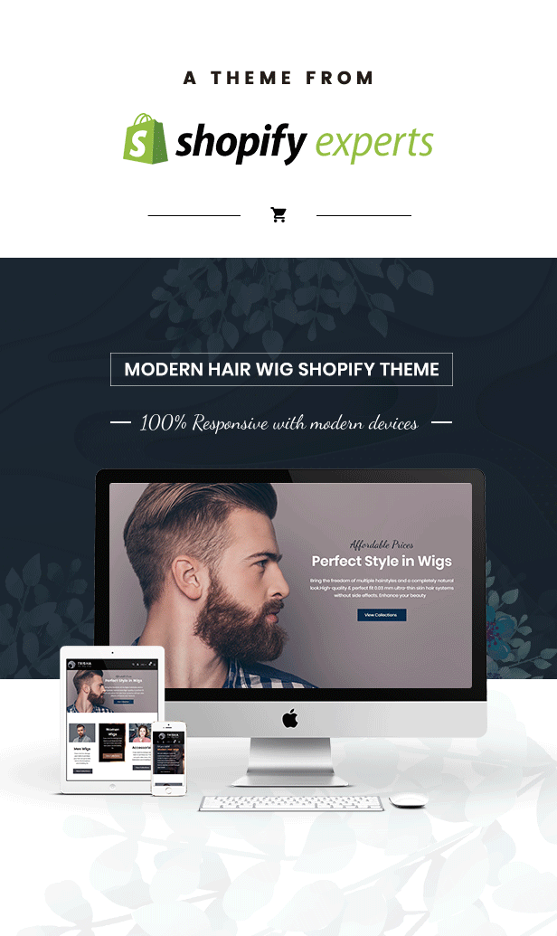 Trisha | Hair Weave, Hair Wig, Extensions Marketplace Shopify Theme - 1