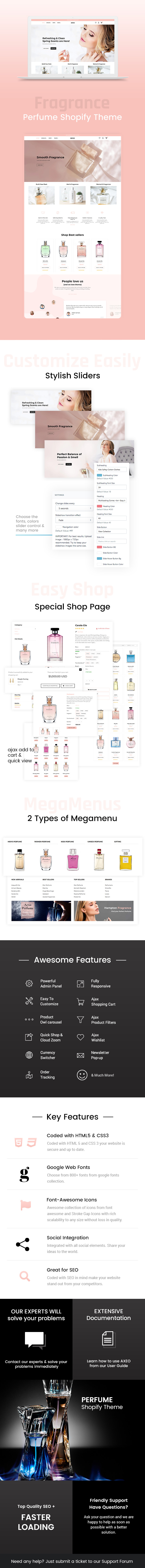 Axeo - Perfume, Cosmetics Store Shopify Theme - 1