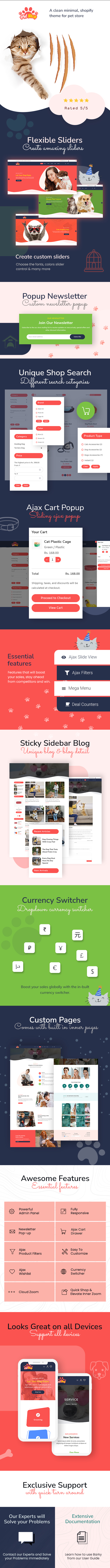 Barky - Pet Shopify Theme - 1