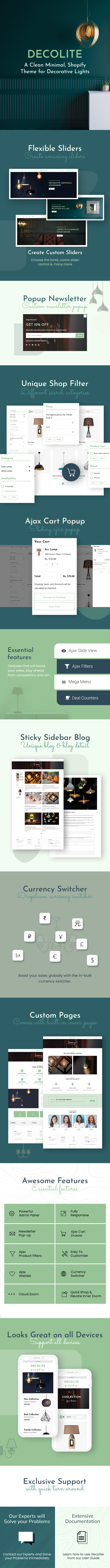 Decolite - Lights Responsive Shopify Theme - 1